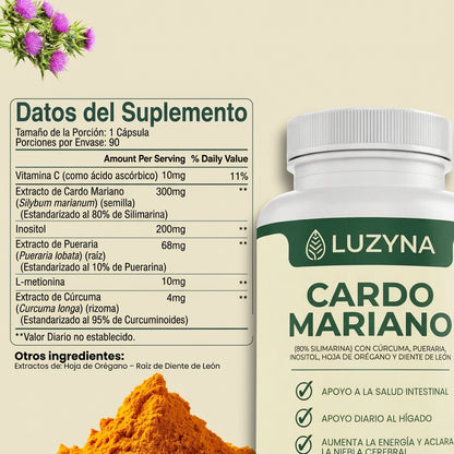 Cápsulas de Cardo Mariano Luzyna